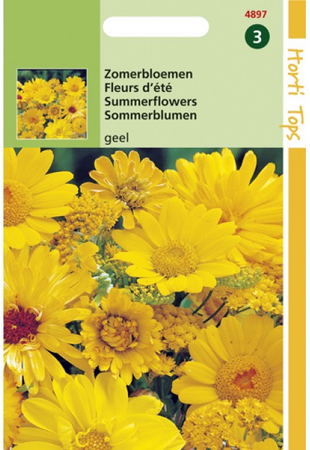 Zomerbloemen Gele Tinten