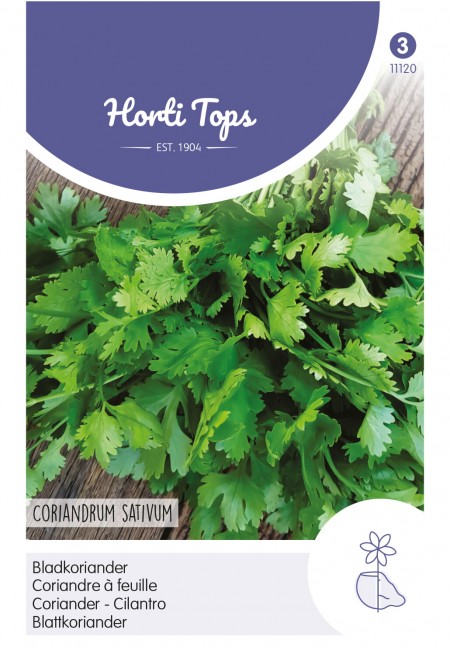 Koriander, fijnzadig traagschietend