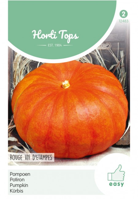 Pompoenen Rouge vif d' Etampes