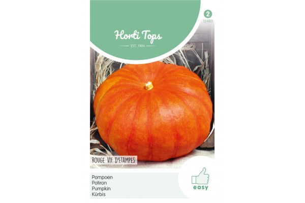 Pompoenen Rouge vif d' Etampes