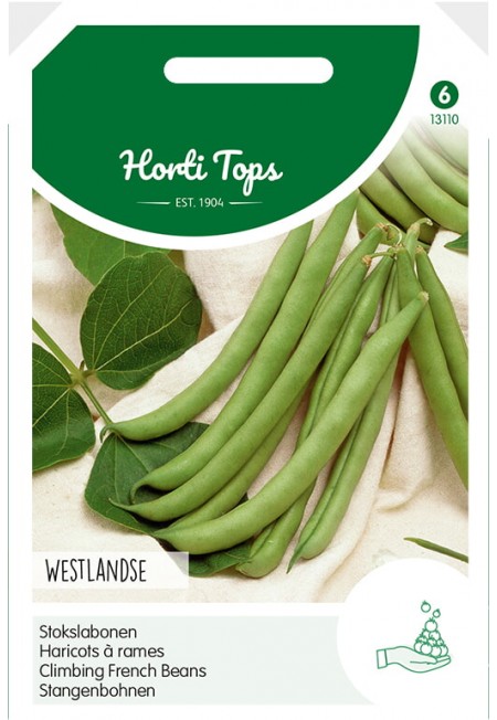 Stokslabonen Westlandse Dubbele, zonder draad, 100g