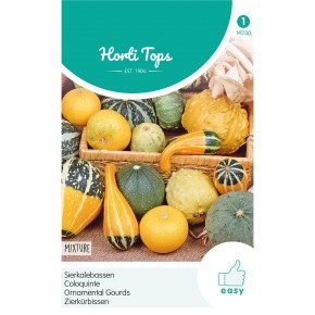 Cucurbita, Sierkalebas kleinvruchtig gemengd