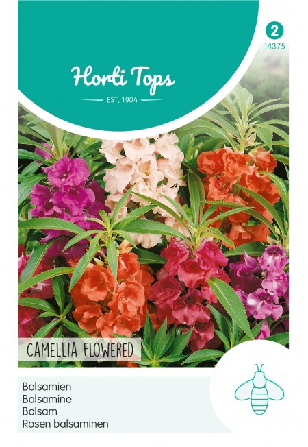 Impatiens, Balsamien dubbelbloemig gemengd