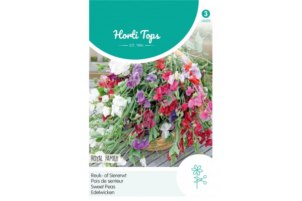 Lathyrus, Reuk- of Siererwt Royal Family gemengd