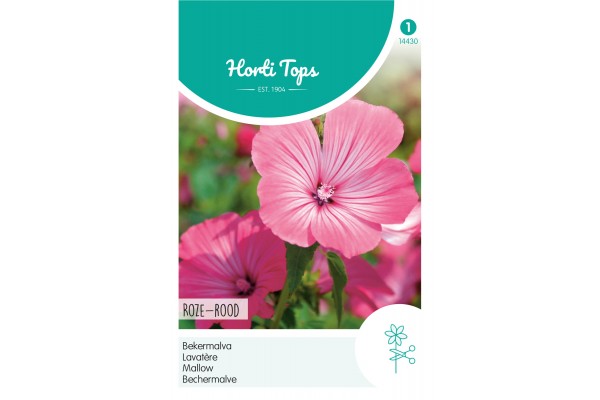 Lavatera, Bekermalva Roze-rood