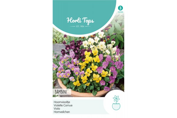 Viola, Hoornviooltje Bambini gemengd